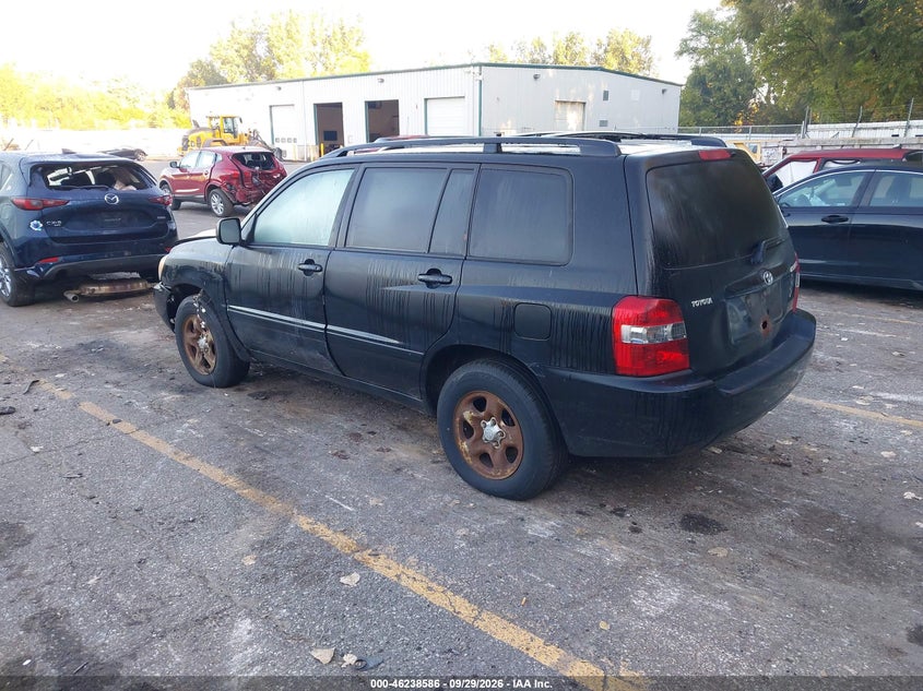 TOYOTA HIGHLANDER 2004 VIN JTEGD21A740090609