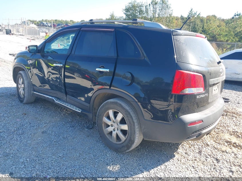 Vin: 5xykt4a1xbg168904, lot: 46738596, kia sorento lx 20113