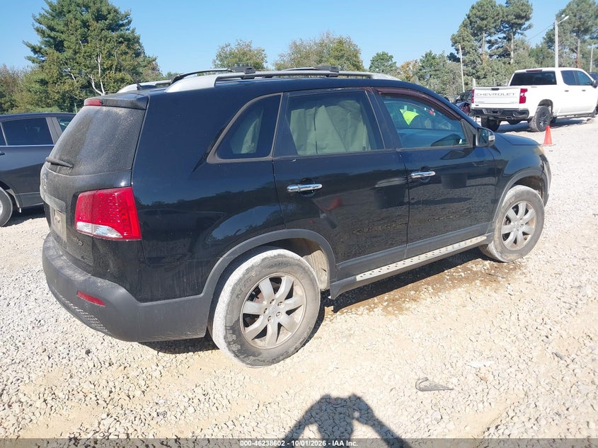 Vin: 5xykt4a1xbg168904, lot: 46738596, kia sorento lx 20114