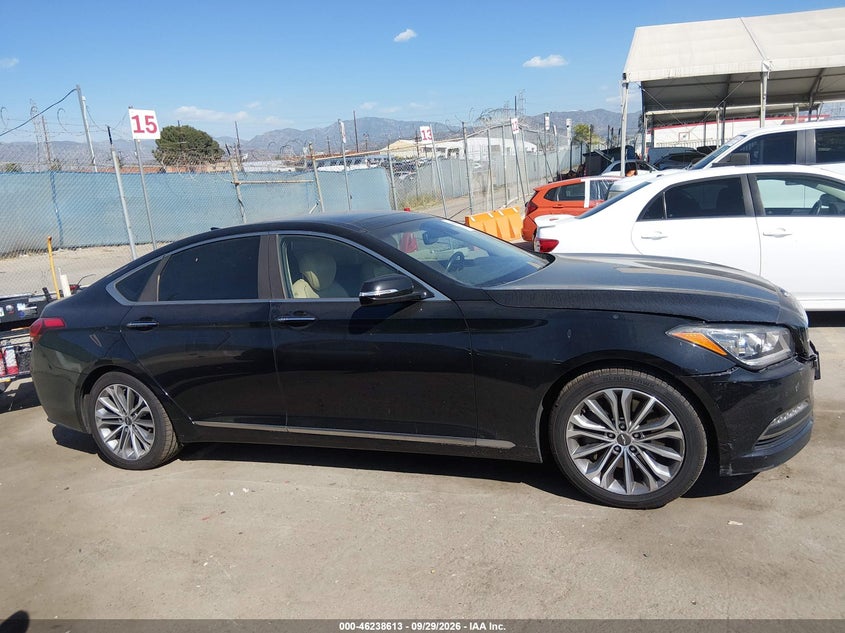 GENESIS G80 2017 VIN KMHGN4JE4HU183209