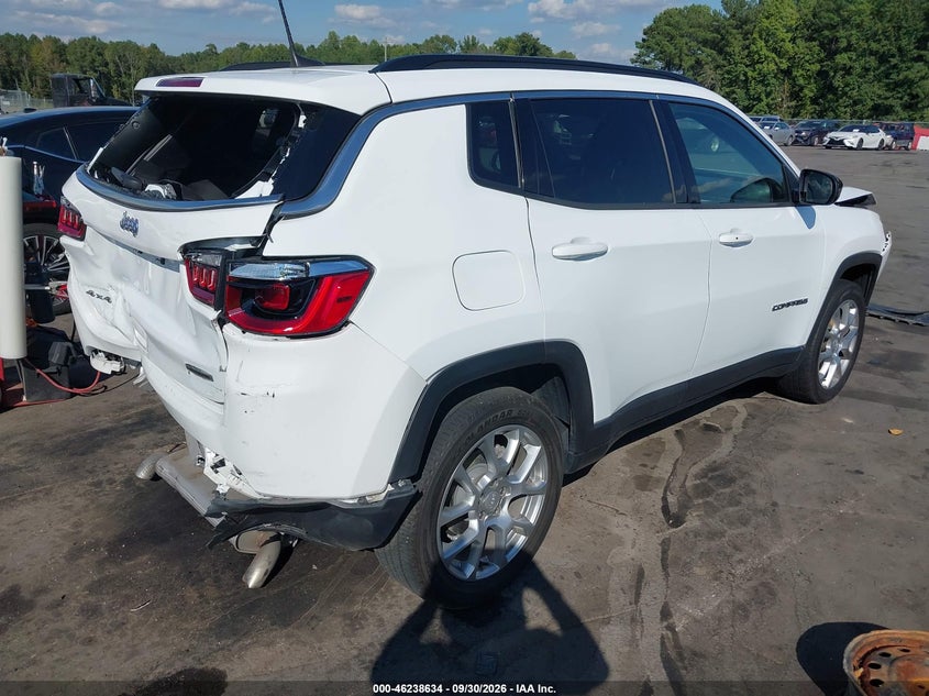 Vin: 3c4njdfnxrt122328, lot: 46738628, jeep compass latitude lux fwd 20244
