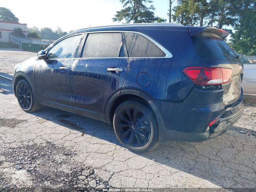 Vin: 5xyph4a54lg696398, lot: 46738646, kia sorento 3.3l ex 20203
