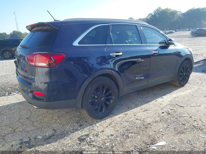 Vin: 5xyph4a54lg696398, lot: 46738646, kia sorento 3.3l ex 20204