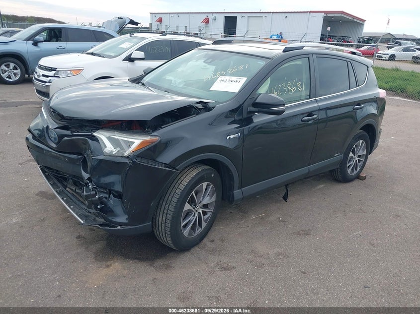 2018 Toyota Rav4 Hybrid Xle, Удар спереди, IAAI, VIN JTMRJREVXJD223914 — фото 2
