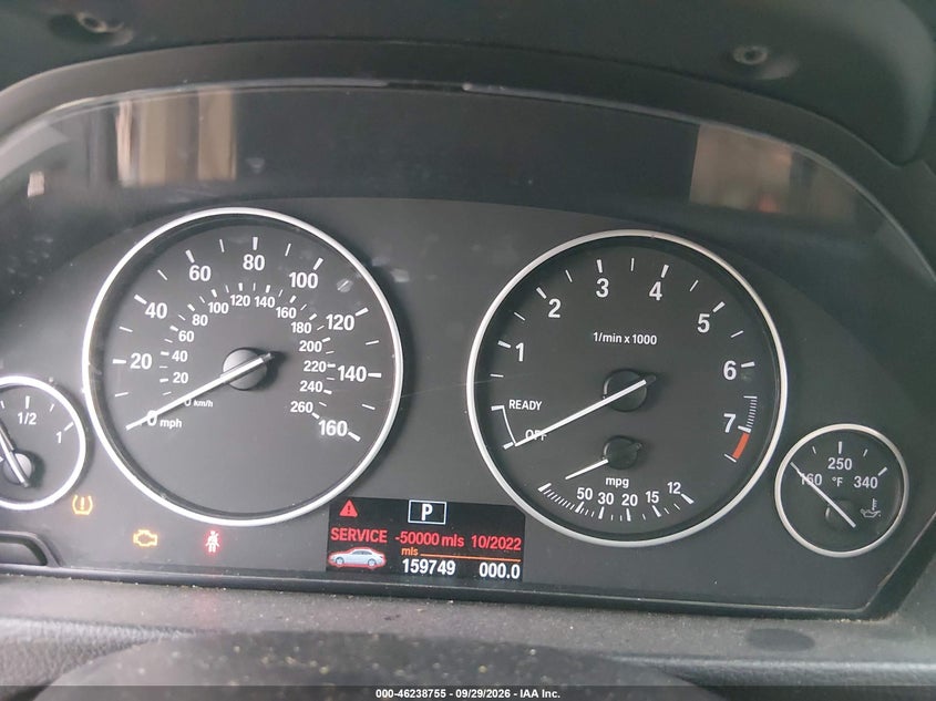 BMW 328I 2013 VIN WBA3C1G54DNR49598