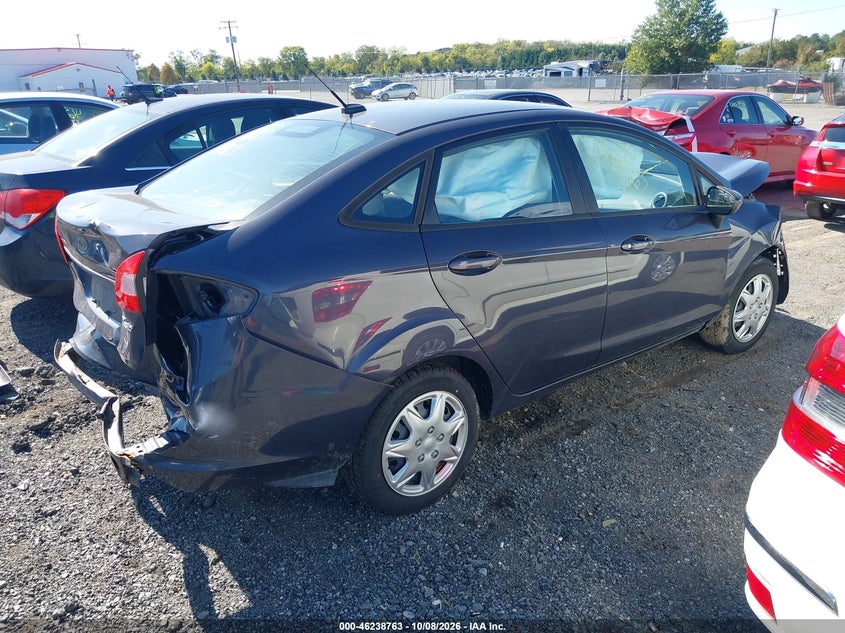 2013 FORD FIESTA VIN 3FADP4AJ2DM174074 — фото 4