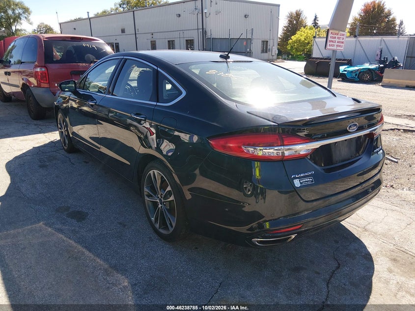 Vin: 3fa6p0d94hr120657, lot: 46738779, ford fusion titanium 20173
