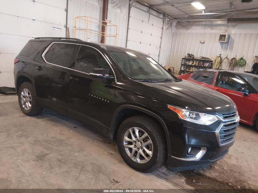 Vin: 1gnergkw6kj191367, lot: 46738798, chevrolet traverse 1lt 20191