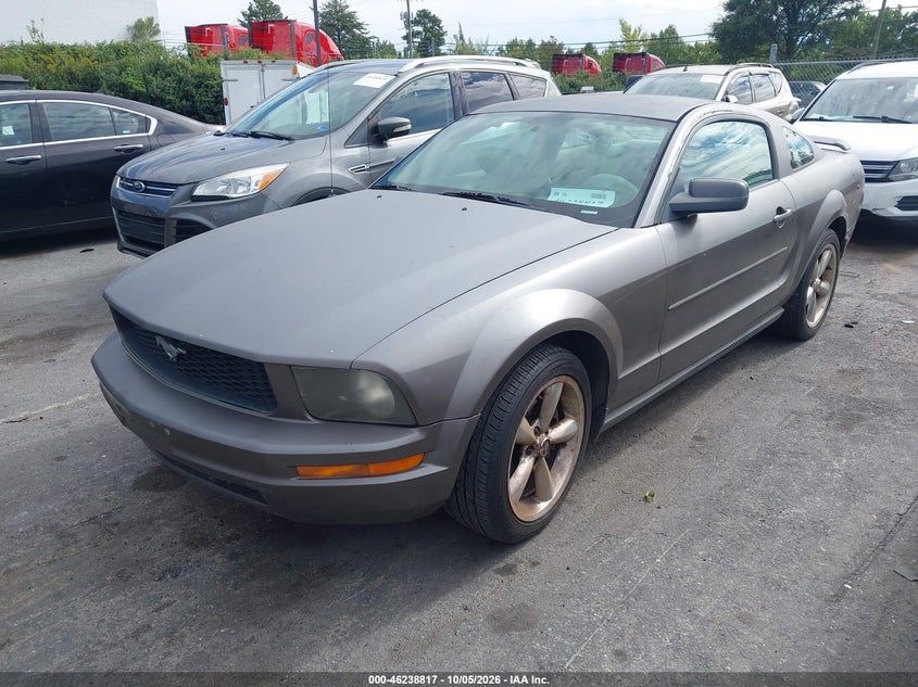 FORD MUSTANG 2005 VIN 1ZVFT80N055177733