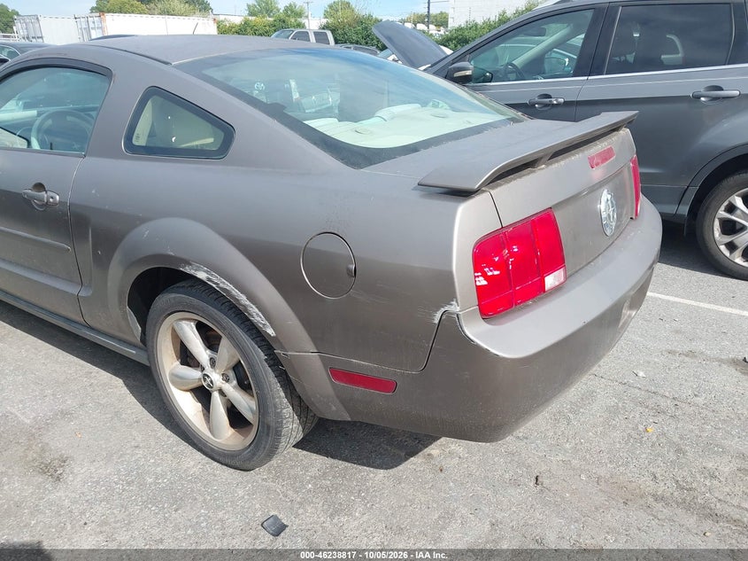 FORD MUSTANG 2005 VIN 1ZVFT80N055177733