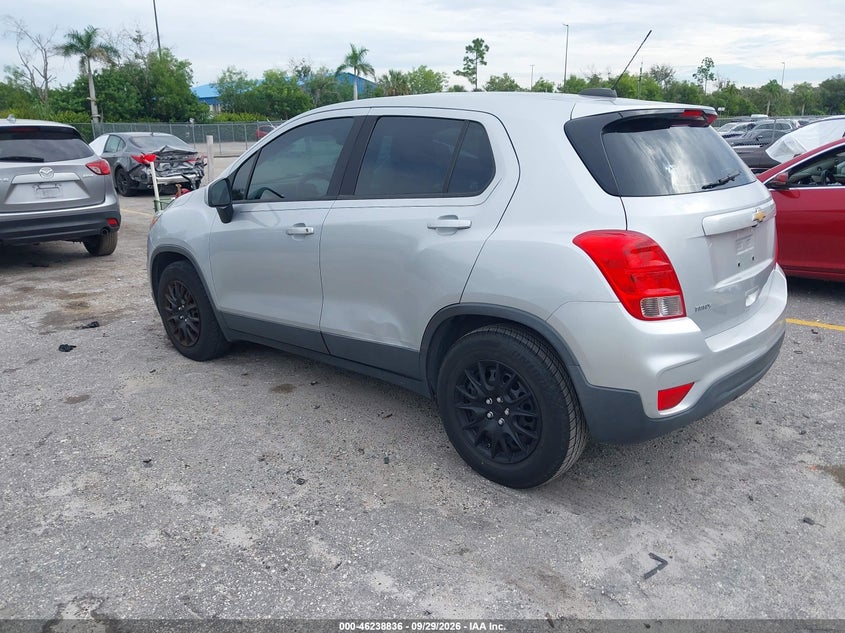 CHEVROLET TRAX 2018 VIN 3GNCJKSBXJL214543