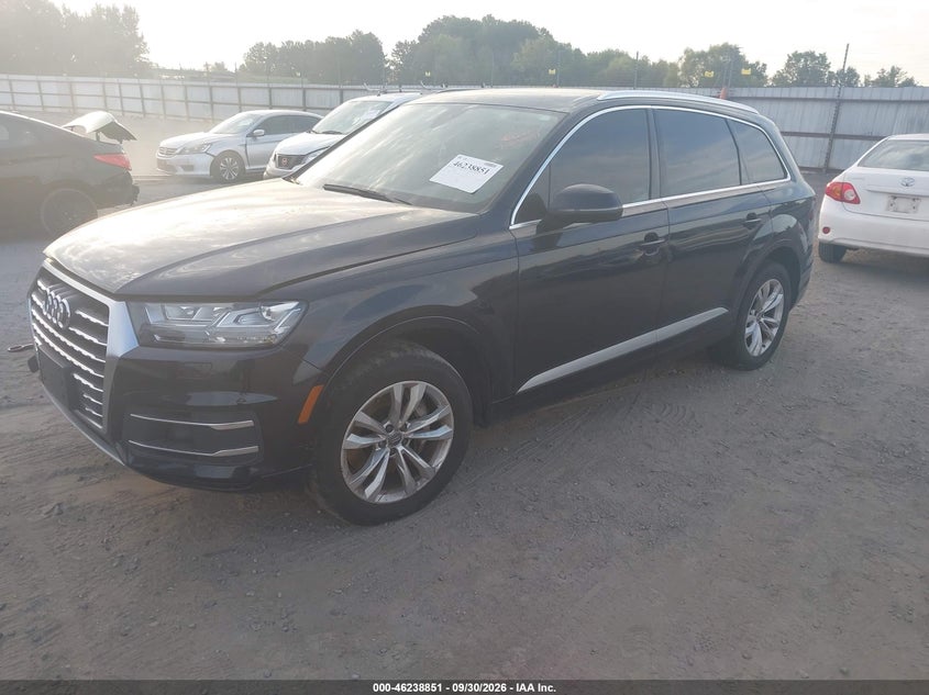 AUDI Q7 2017 VIN WA1LAAF72HD027672