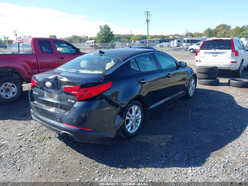 Vin: 5xxgn4a77dg168547, lot: 46738868, kia optima ex 20134