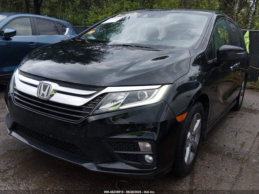Vin: 5fnrl6h79jb008071, lot: 46738906, honda odyssey ex-l 20182