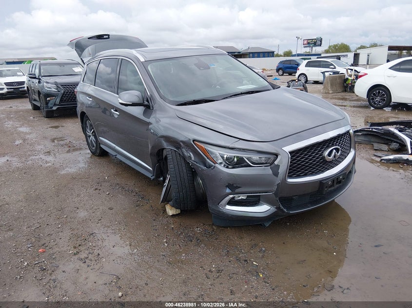 Vin: 5n1dl0mn9kc503814, lot: 46738975, infiniti qx60 luxe 2019 img_1