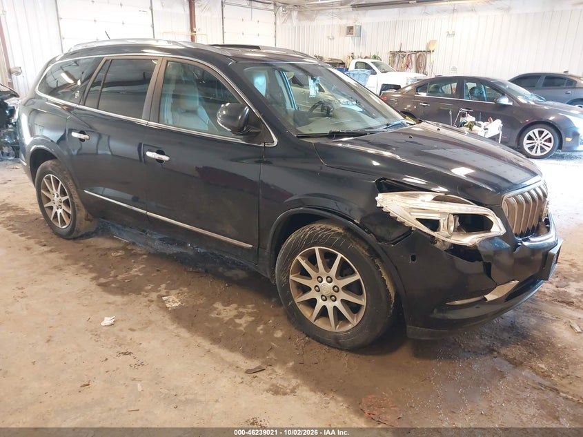 Vin: 5gakrbkd2fj296217, lot: 46739015, buick enclave leather 2015 img_1