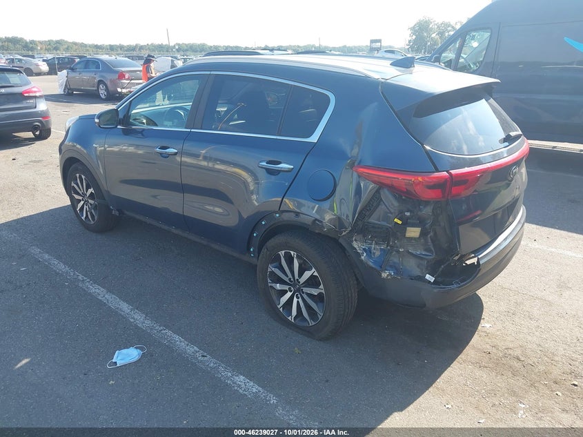 Vin: kndpncac0k7601574, lot: 46739021, kia sportage ex 20193