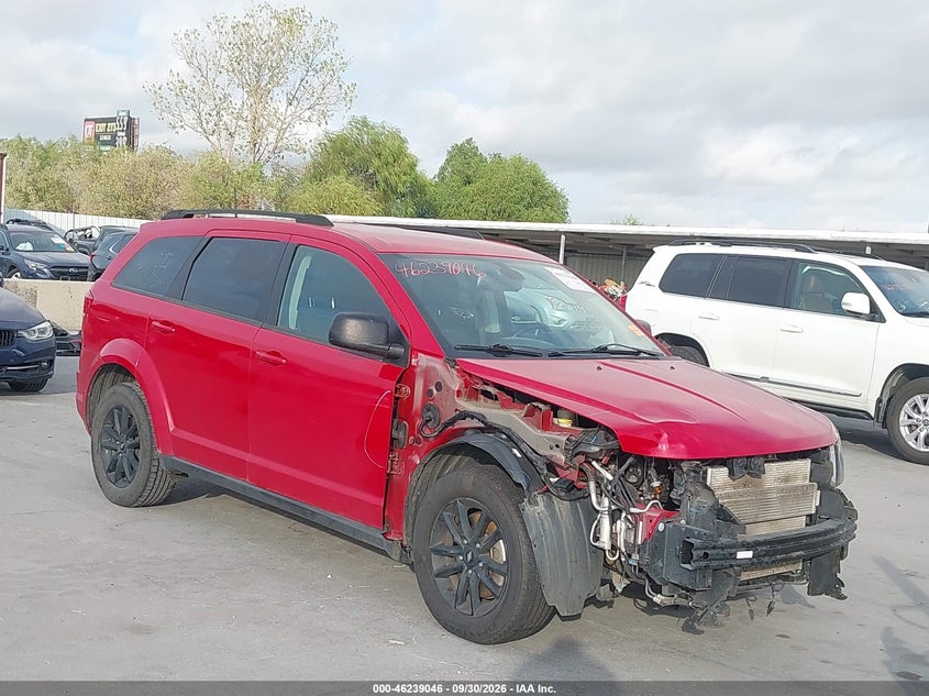 Vin: 3c4pdcab0lt279977, lot: 46739040, dodge journey se value 20201