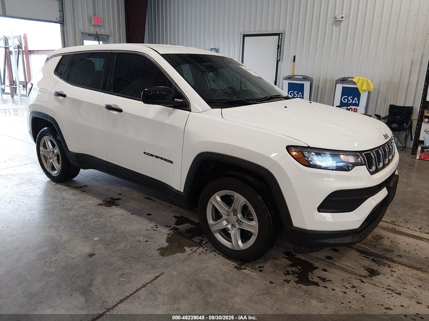 Vin: 3c4njdan2pt573449, lot: 46739042, jeep compass sport 4x4 2023 img_1