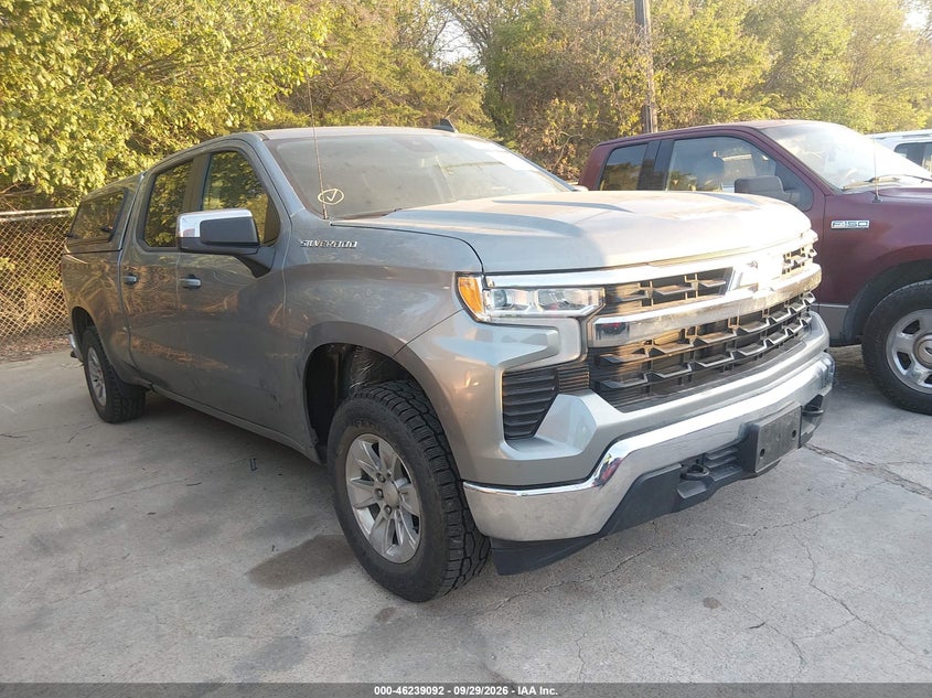 Vin: 3gcudded1pg311015, lot: 46739086, chevrolet silverado 1500 4wd  standard bed lt 2023 img_1