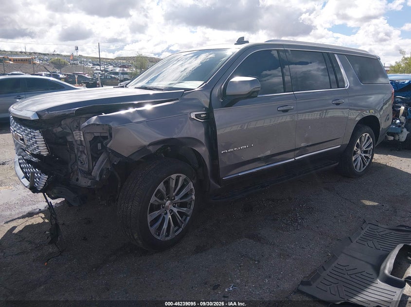 Vin: 1gks2jklxmr353660, lot: 46739089, gmc yukon xl 4wd denali 20212