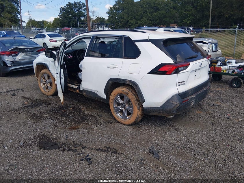 Vin: 2t3w1rfv4pc218304, lot: 46739091, toyota rav4 xle 20233