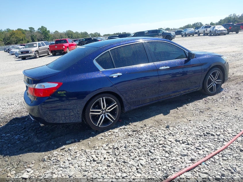 Vin: 1hgcr2f56ea023450, lot: 46739140, honda accord sport 20144
