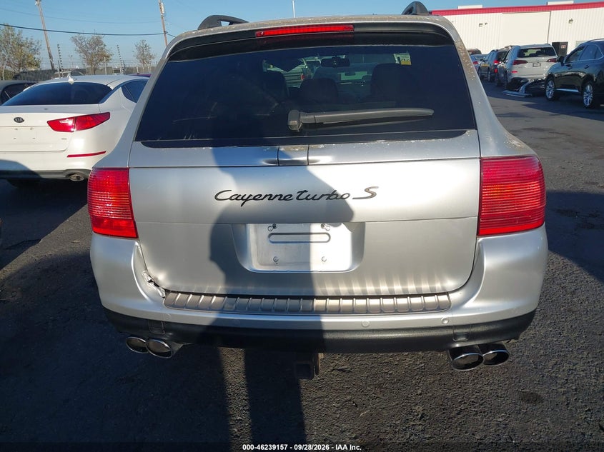 PORSCHE CAYENNE 2006 VIN WP1AC29P96LA93274