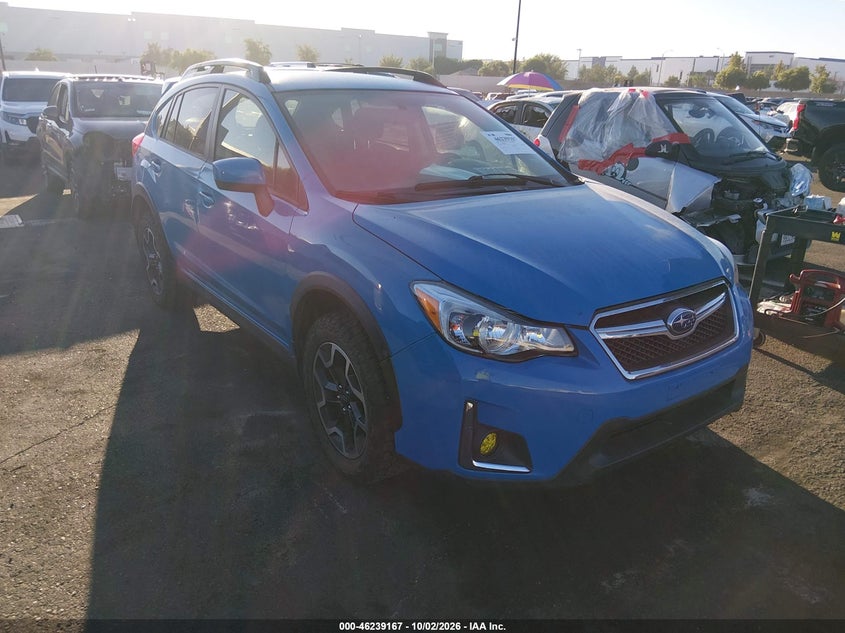 Vin: jf2gpabc5hg243055, lot: 46739161, subaru crosstrek 2.0i premium 20171