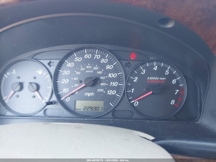 MAZDA MPV 2002 VIN JM3LW28J120319177