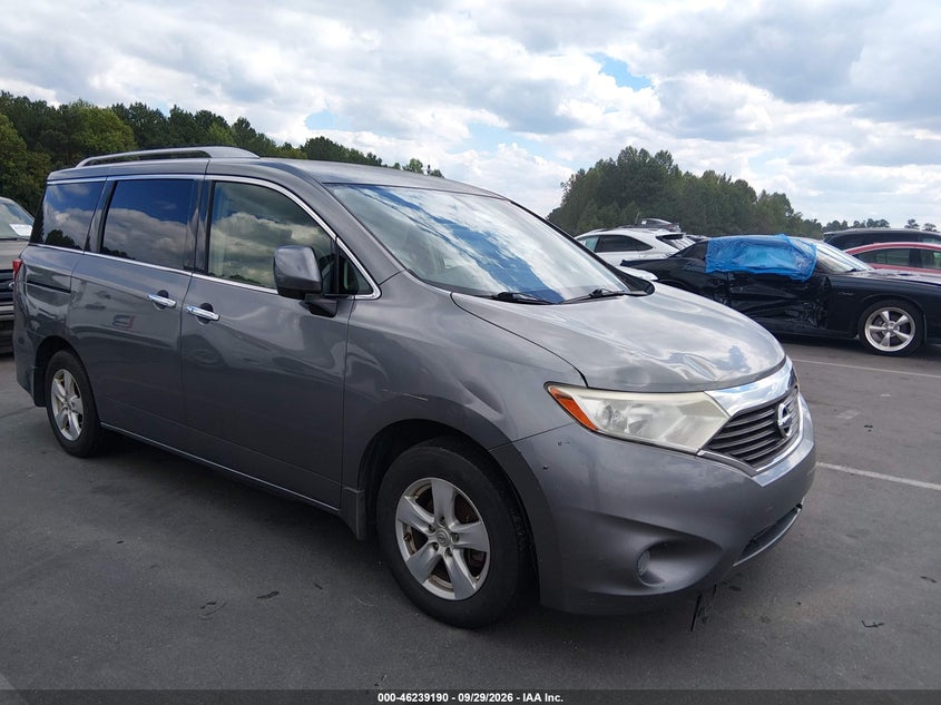 2015 Nissan Quest Sv, Wear, IAAI, VIN JN8AE2KP4F9122266