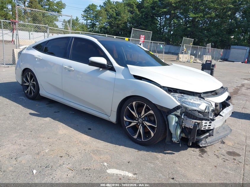 Vin: 2hgfc1e57lh706069, lot: 46739187, honda civic si sedan 20201