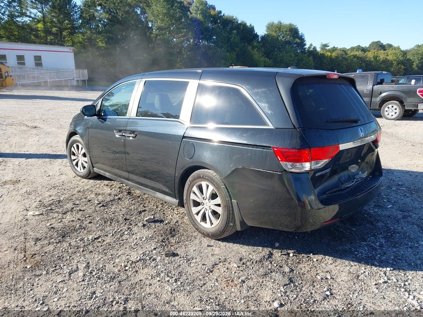 Vin: 5fnrl5h63fb031435, lot: 46739203, honda odyssey ex-l 20153