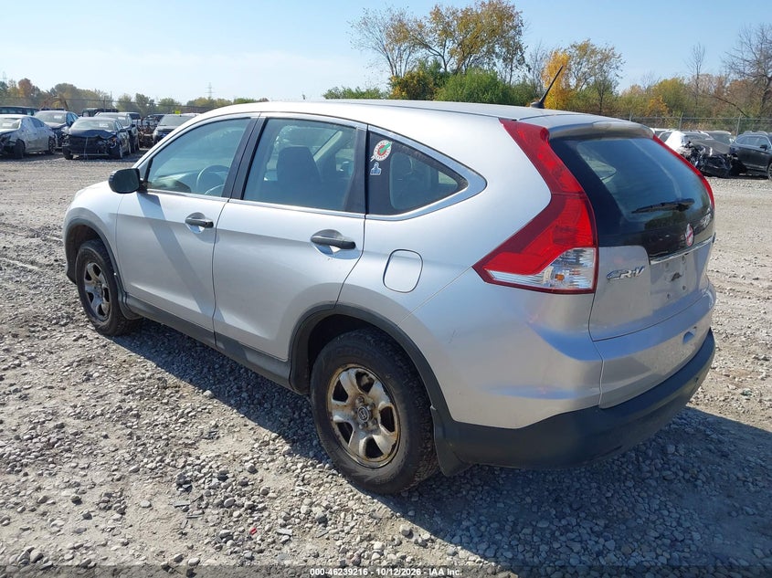 Vin: 5j6rm4h34el073308, lot: 46739210, honda cr-v lx 20143