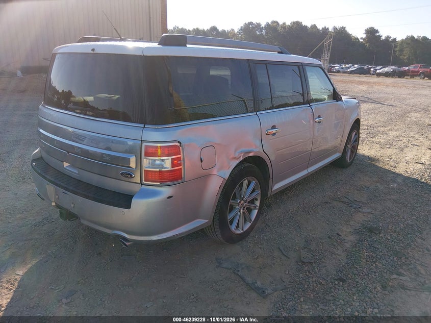Vin: 2fmgk5d80ebd42992, lot: 46739222, ford flex limited 20144