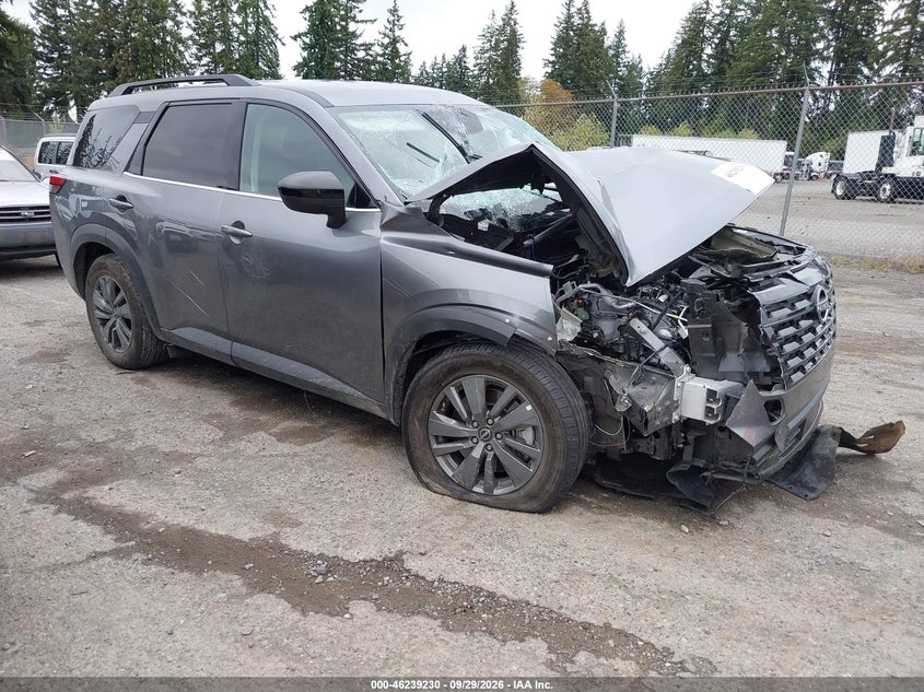 Vin: 5n1dr3be4tc220354, lot: 46739224, nissan pathfinder sv 20261