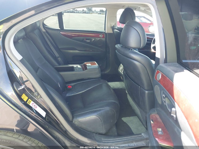 LEXUS LS 460 2008 VIN JTHBL46FX85081881