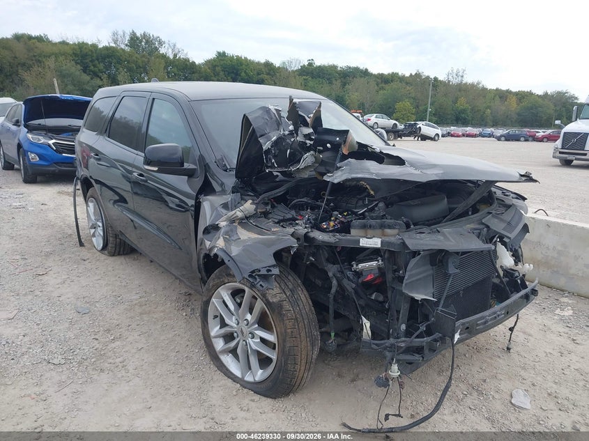 Vin: 1c4rdjdg2nc219623, lot: 46739324, dodge durango gt plus awd 20221