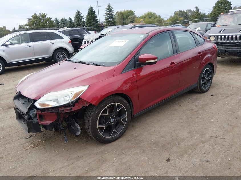 Vin: 1fadp3f27dl350503, lot: 46739366, ford focus se 20132