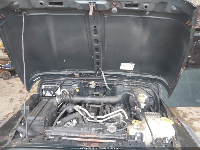 JEEP WRANGLER 2004 VIN 1J4FA49S94P734470