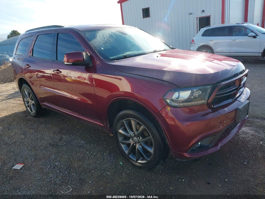 Vin: 1c4rdjdg4jc133675, lot: 46739399, dodge durango gt awd 20181