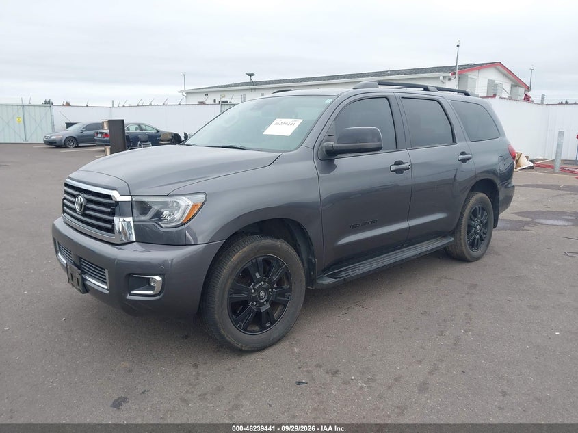 Vin: 5tdby5g10js162920, lot: 46739435, toyota sequoia trd sport 20182