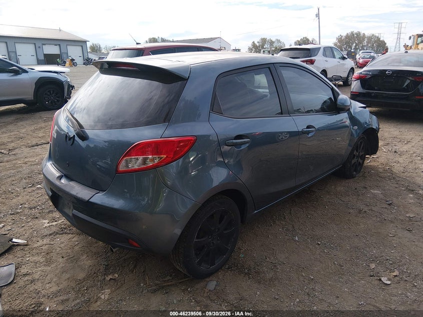 Vin: jm1de1ly7e0176237, lot: 46739500, mazda mazda2 touring 20144