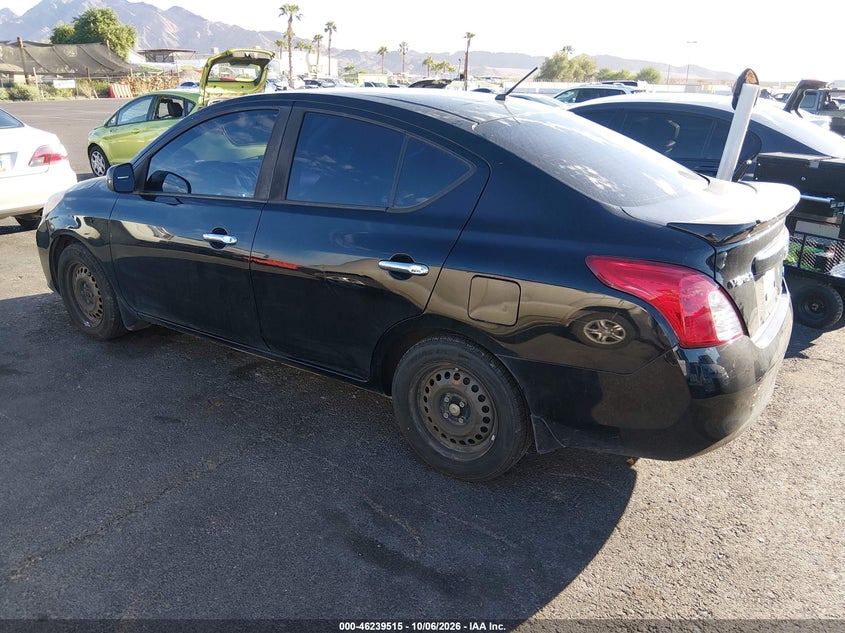 Vin: 3n1cn7ap1el837579, lot: 46739509, nissan versa 1.6 sv 20143