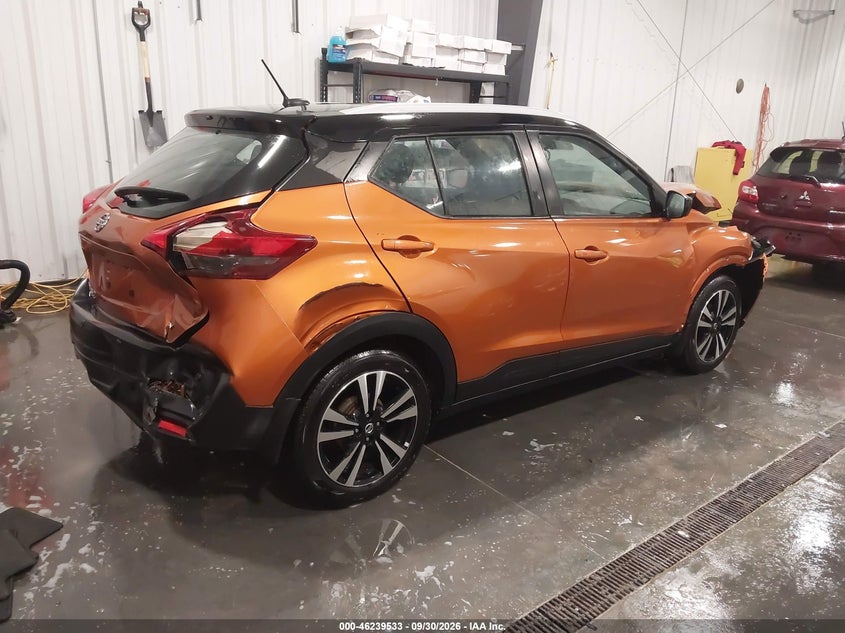 Vin: 3n1cp5cv4ll564743, lot: 46739527, nissan kicks sv xtronic cvt 20204