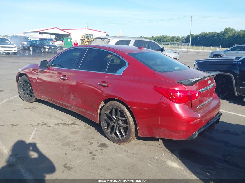 Vin: jn1bv7ar2em682897, lot: 46739539, infiniti q50 premium 20143