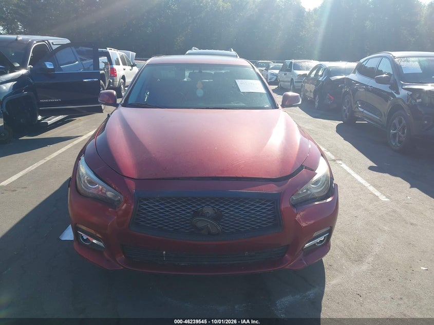 INFINITI Q50 2014 VIN JN1BV7AR2EM682897