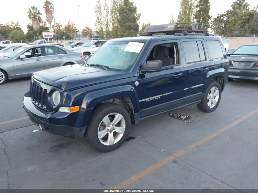 Vin: 1c4njrbb8hd173923, lot: 46739595, jeep patriot sport 4x4 20172