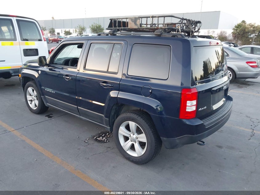 Vin: 1c4njrbb8hd173923, lot: 46739595, jeep patriot sport 4x4 20173