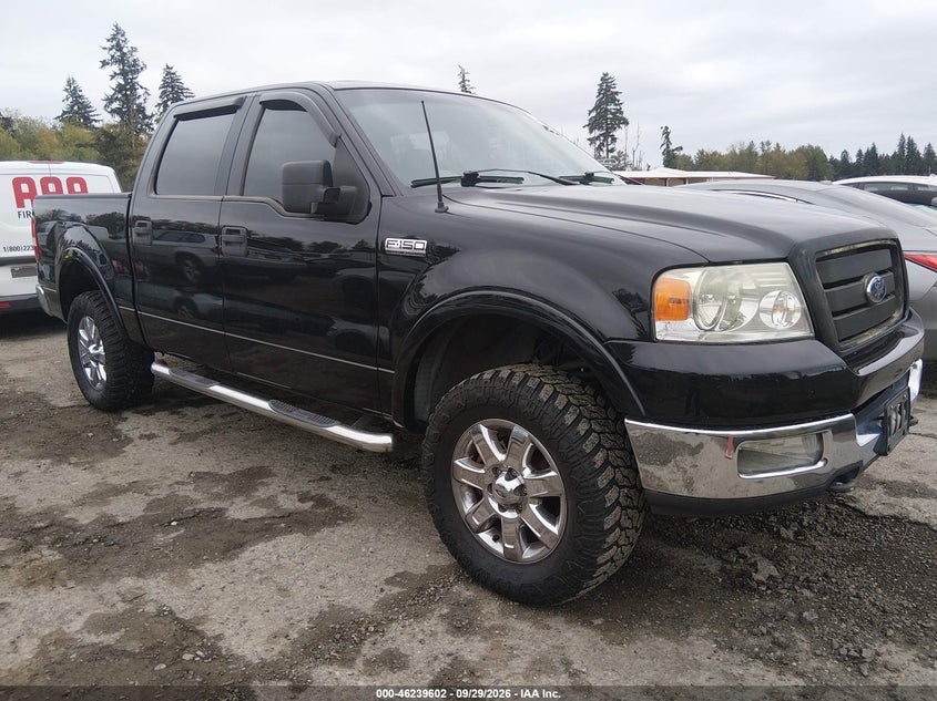 2005 Ford F-150 Fx4/Lariat/Xlt, Wear, IAAI, VIN 1FTPW14535KE80331
